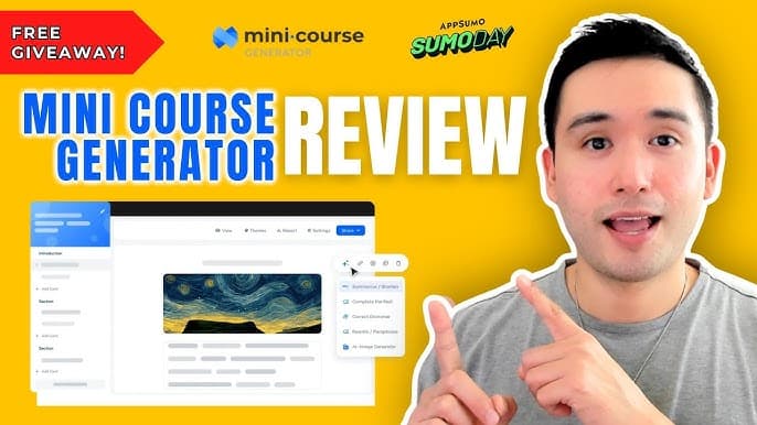 Mini Course Generator Review 2026: AI Features, Free Plan, Login, Pricing, Alternatives & FAQs