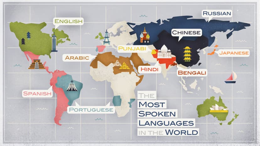 The Most Spoken Languages in The World