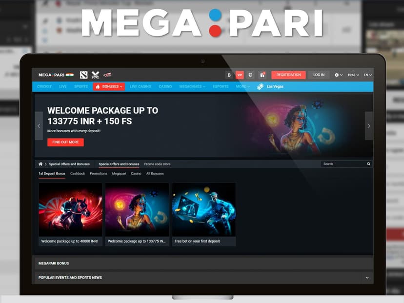Megapari Welcome Offers for Indian Users