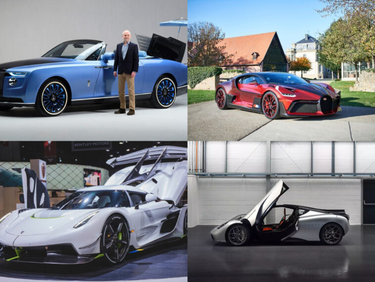 Top 10 Most Expensive Cars In The World 2021 (See The Owners) Photos