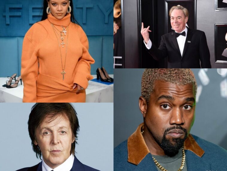 Top 10 Richest Musicians In The World 2021 Richest Artists Of All Time 