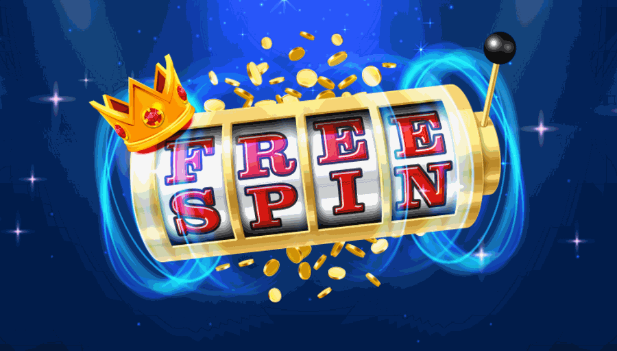 Free spins in an online casino